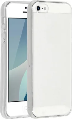 Immagine prodotto di Accezz Cover posteriore trasparente in TPU per iPhone SE (2016) / 5 / 5s - Trasparente