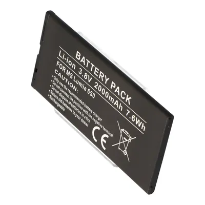 Obrázok produktu pre Batéria vhodná pre Microsoft Lumia BV-T3G, Lumia 650, Lumia 650 DS 3,8 V 2000 mAh