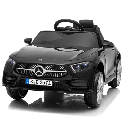 Produktbild von FCH Elektroauto Kinderauto Mercedes-Benz CLS 350, Kinder-Elektroauto mit Fernbedienung ,12V,90*60*40cm,Schwarz