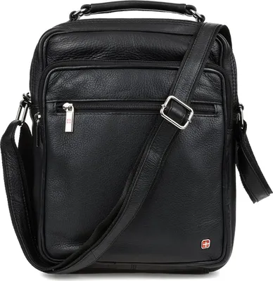 Image de Sac en cuir pour homme Albatross Noir