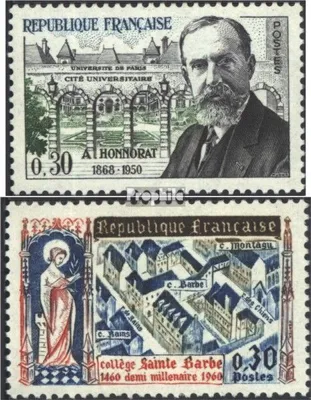 Produktbild von Briefmarken Frankreich 1960 Mi 1328,1331 (kompl.Ausg.) postfrisch Honnorat
