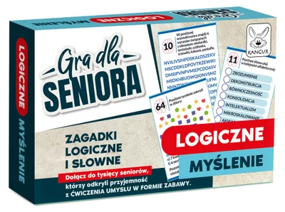 Produktbild von Gra logiczna dla seniorów wspomagająca myślenie