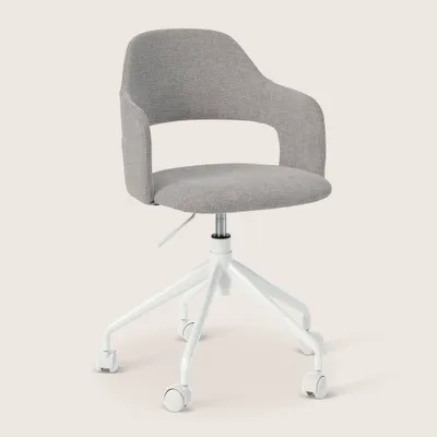 Produktbild von Petite Amélie Kinder Schreibtischstuhl Cerise - 83 cm - Grau