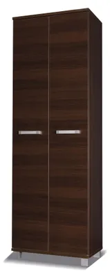 Obrázek produktu pro Předsíňová skříň 68 cm se šatní tyčí ANDOVER - kaštan wenge