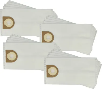 Produktbild von vhbw 20x Staubbeutel kompatibel mit Cleancraft flexCAT 16 H Staubsauger - 29cm x 14,5cm Weiß