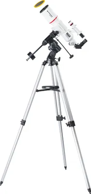 Produktbild von Bresser Optics Refractor 90/500 EQ3, Weiß, Aluminium, Aluminium, 750 mm, 6,9 kg