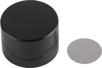 Produktbild von Billard-Kreidekoffer, rund, Queue-Box-Halter aus Aluminiumlegierung, schwarz, für Pool-Sport-Zubehör