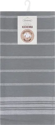 Obrázek produktu pro Eurofirany utěrky 50 x 70 cm, stříbrná Sada 2 kusů bavlna