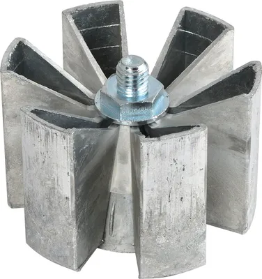 Produktbild von Befestigungsteil passend zu Tischfuß Glasplatten-Adapterscheibe ø 80mm Edelstahl