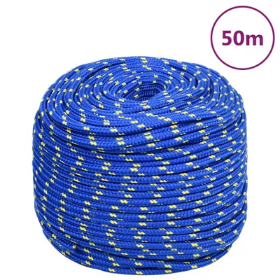 Immagine prodotto di vidaXL Corda per barca blu 8 mm 50 m polipropilene