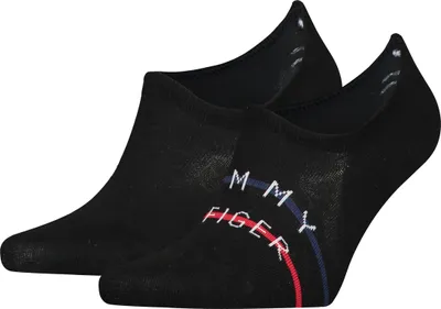 Zdjęcie produktu dla SKARPETY MĘSKIE TOMMY HILFIGER 701222189 CZARNE 2 PACK - Socks: 39-42 2PAK