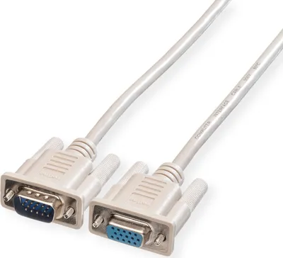 Produktbild von Roline 11.01.6590 Videokabel für Monitor - 10 m - ja - 1 x HD-15 VGA - 1 x HD-15 VGA