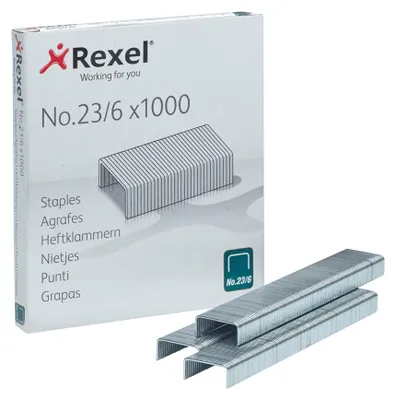 Productafbeelding van Rexel 2101211, 1000 spijkers, 20 stuks, staal, 71 mm, 80 mm, 8 mm
