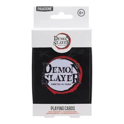 Produktbild von Paladone Demon Slayer Spielkarten – Offizielles Deck mit Sammeldose, Anime-Merchandising