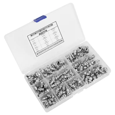 Obrázok produktu pre Oceľové mazivo Zerk Nipple Fitting, oceľové mazivo Zerk Nipple, M6 x 1 M8 x 1 M10 x 1, mazivo Zerk Nipple, priemyselné príslušenstvo