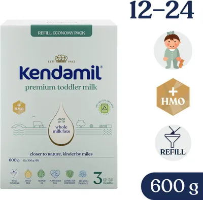 Productafbeelding van Kendamil Premium 3 HMO (600 gram)