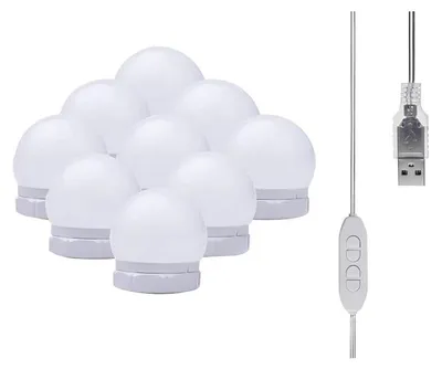 Produktbild von LED-Lampen für Spiegel/ Schminktisch - 10 Stück.