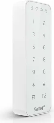 Immagine prodotto di Tastiera Satel con lettore di schede di prossimità So-Mf5-W Bianco
