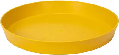Produktbild von elho® Loft Untersetzer Ockergelb Ø 14 cm rund - Kunststoff