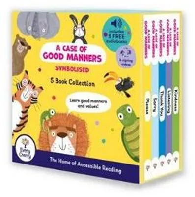 Zdjęcie produktu dla Case of Good Manners: Symbolised 5 Book Collection