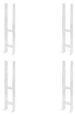 Zdjęcie produktu dla Alberts 4 x wsporniki słupków H, 91x600 mm, grubość materiału 6 mm, głębokość 60 mm, ocynkowane ogniowo