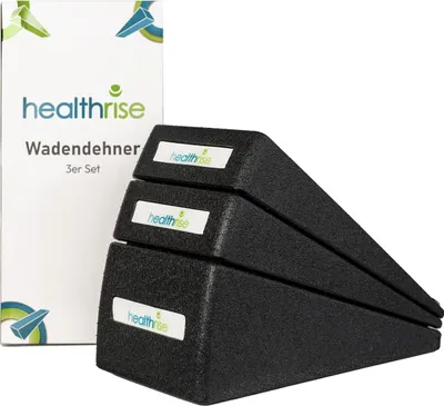 Produktbild von Health Rise Wadendehner 3er Set | Muskeldehnung und Schmerzprävention