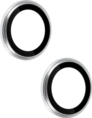 Immagine prodotto di UNIQAccessory iPhone 13 Protezione della lente - Vetro temperato - Argento