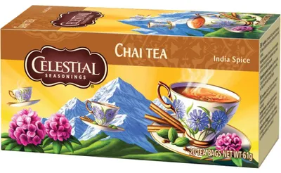 Productafbeelding van Celestial Seasonings Chai tea Indian spice (20 stuks)