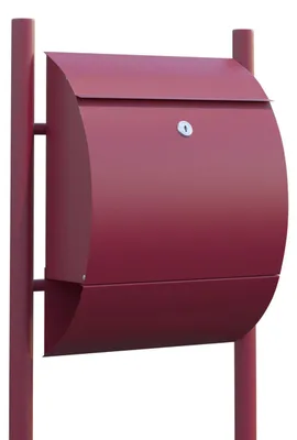 Produktbild von Standbriefkasten Sunshine in Rot