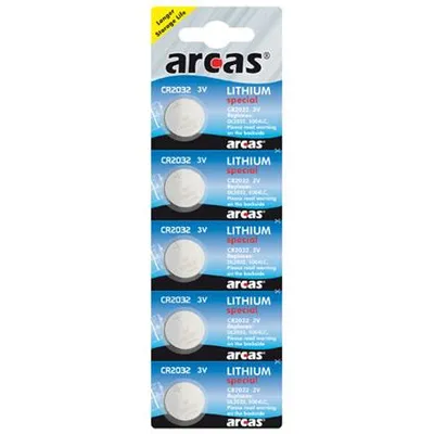 Produktbild von Arcas CR2032, Lithium, 5 Stück(e)