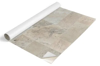 Produktbild von Tulup Möbelfolie - Klebefolie Möbel - Selbstklebende Folie 75x150 cm - Möbelfolie Schrank - Folie für Möbel - Möbelfolie Küche - Wasserdicht - Abwaschbar - Selbstklebend - Luftblasenfrei - Mosaik aus Steinen