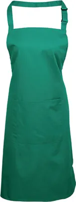 Obrázok produktu pre Premier Workwear PR154 | Colours Zástera s vreckom - 72 x 86 cm - možno prať do 60 - Farba: smaragdová (približne Pantone 341) - Rozmer: 72 x 86 cm