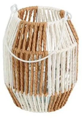 Zdjęcie produktu dla Lampion dekoracyjny Countryfield, seria Onora, wielokolorowy, 20 cm, lampa nastrojowa