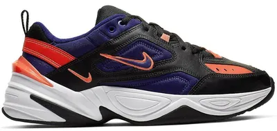 Produktbild von Nike M2K Tekno Black Deep Royal Blue Bright Crimson - EU 44.5