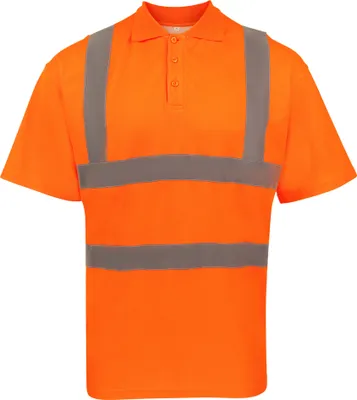 Produktbild von Korntex KXPCPOLO |  Herren Polo Blended fabric Poloshirt - Farbe: Signal Orange - Größe: 5XL