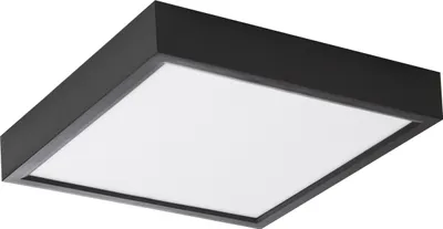 Produktbild von Nino Leuchten LED Deckenleuchte PUCCY Kunststoff Schwarz, Acryl Weiß, 61043008