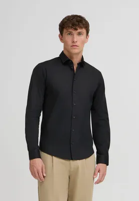 Produktbild von CASUAL FRIDAY CFPalle Slim Fit Shirt Herren Business Hemd Herrenhemd unifarben mit Kentkragen