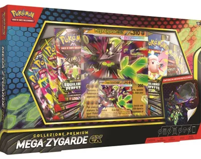 Zdjęcie produktu dla POKEMON - Collezione Premium Mega Zygarde-EX - ITA (Wydanie włoskie) – Karty kolekcjonerskie – Pokemon International