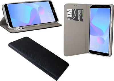 Produktbild von Huawei Y6 2018 Handyhülle Tasche Flip Case Smartphone Schutzhülle
