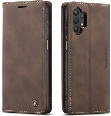 Produktbild von Samsung Galaxy A32 5G Hülle - CaseMe 013 Klapphülle - Dunkelbraun