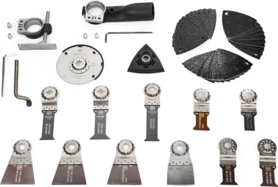 Obrázok produktu pre FEIN 35222967120, Sada čepelí, Fein AMM 500 Plus Select, MM 700 Max, MM 700 Max Top,..., 45 kusov