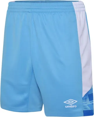 Image de Short Umbro - "Quatre" pour homme UO2531 (M) (Bleu ciel/Blanc)