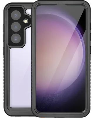 Produktbild von RedPepper wasserdichte Handyhülle für Samsung Galaxy S24, wasserdicht, Hartschalenhülle, Rückseite, stoßfest - Schwarz