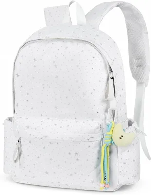 Produktbild von Kinderrucksack, 42x33x13 cm, weiß, für Schule und Freizeit