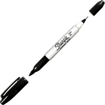 Obrázok produktu pre Sharpie S0811140, Čierna, Strieborná, Jemný/ultra jemný, 1 kusov