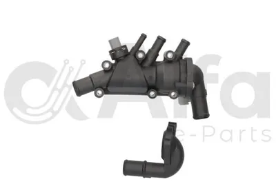 Produktbild von Alfa e-Parts Thermostatgehäuse AF10527 für FORD Fiesta Mk5 Schrägheck (JH1, JD1, JH3, JD3) 0,05kg 610g