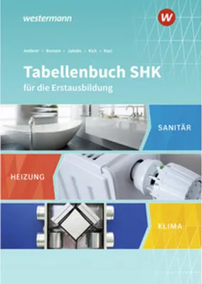 Produktbild von Tabellenbuch SHK für die Erstausbildung