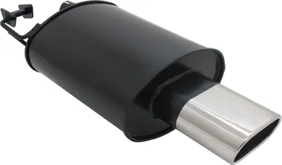 Image de Échappement sport Novus pour la BMW Série 5 E39 Limo 135x75mm silencieux ovale avec ABE