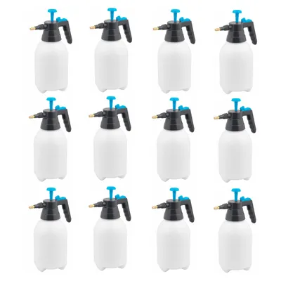 Produktbild von 12x Drucksprüher 2 Liter Handsprüher mit Messingdüse Pumpsprüher Gartenspritze Sprühflasche