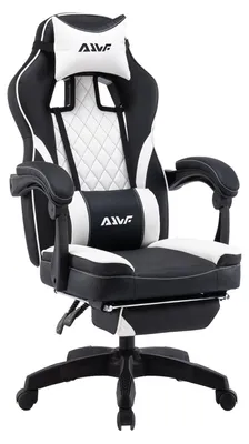Obrázek produktu pro Herní židle - Židle pro hráče - Pracovní židle - Židle do kanceláře - Počítačová židle - Ergonomická bederní opěrka